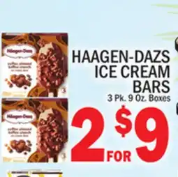 C Town HAAGEN-DAZS ICE CREAM BARS offer