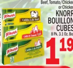 C Town KNORR BOUILLON CUBES offer