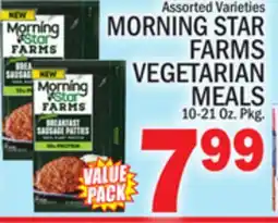 C Town MORNING STAR FARMS VEGETARIAN MEALS offer