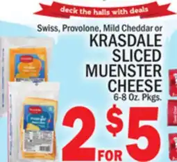 C Town KRASDALE SLICED MUENSTER CHEESE offer