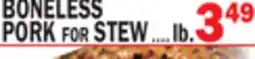 C Town BONELESS PORK for STEW offer