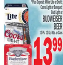 C Town BUDWEISER BEER offer