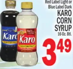 C Town KARO CORN SYRUP 16 Oz. Btl offer