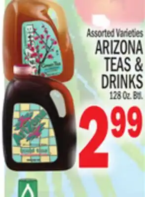 C Town ARIZONA TEAS & DRINKS offer