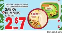 C Town SABRA HUMMUS offer