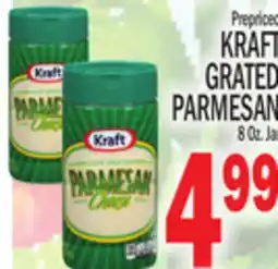 C Town KRAFT GRATED PARMESAN offer