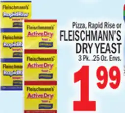 C Town FLEISCHMANN'S DRY YEAST offer