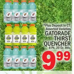 C Town GATORADE THIRST QUENCHER offer