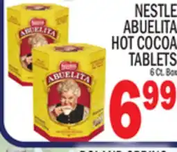 C Town NESTLE ABUELITA HOT COCOA TABLETS offer