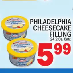 C Town PHILADELPHIA CHEESECAKE FILLING offer