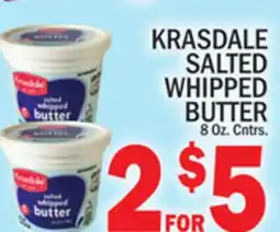 C Town KRASDALE SALTED WHIPPED BUTTER offer