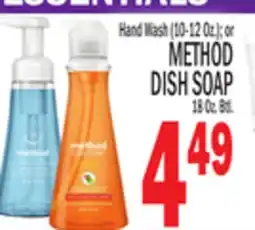 C Town METHOD DISH SOAP 18 Oz. Btl offer