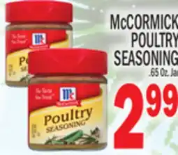 C Town McCORMICK POULTRY SEASONING offer
