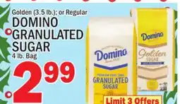 C Town DOMINO GRANULATED SUGAR offer