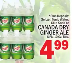 C Town CANADA DRY GINGER ALE offer