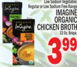 C Town IMAGINE ORGANIC CHICKEN BROTH offer