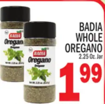 C Town BADIA WHOLE OREGANO offer