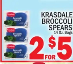 C Town KRASDALE BROCCOLI SPEARS offer