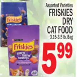 C Town FRISKIES DRY CAT FOOD offer