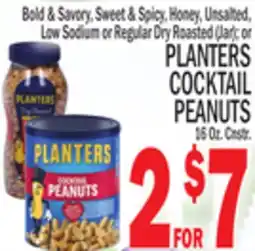 C Town PLANTERS COCKTAIL PEANUTS offer