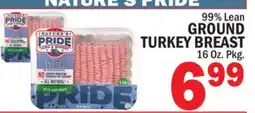 C Town GROUND TURKEY BREAST offer