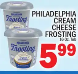 C Town PHILADELPHIA CREAM CHEESE FROSTING offer