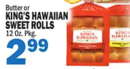 C Town KING'S HAWAIIAN SWEET ROLLS offer
