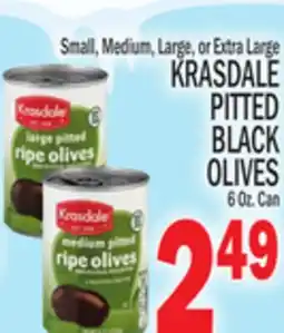 C Town KRASDALE PITTED BLACK OLIVES offer