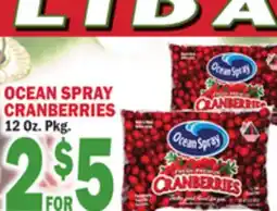 C Town OCEAN SPRAY CRANBERRIES offer