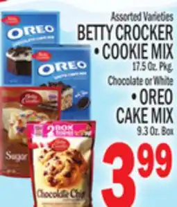 C Town BETTY CROCKER COOKIE MIX 17.5 Oz. Pkg offer