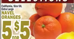 C Town NAVEL ORANGES offer