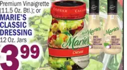 C Town MARIE'S CLASSIC DRESSING 12 Oz. Jars 12 offer