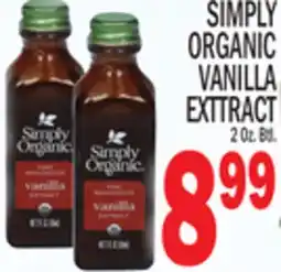 C Town SIMPLY ORGANIC VANILLA EXTTRACT offer