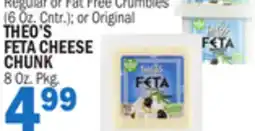 C Town THEO'S FETA CHEESE CHUNK offer