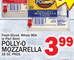 C Town POLLY-O MOZZARELLA offer