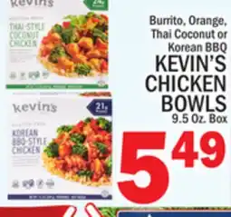 C Town KEVIN'S CHICKEN BOWLS offer