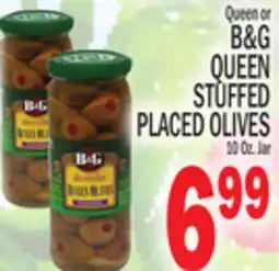 C Town B & G QUEEN STUFFED PLACED OLIVES offer