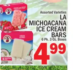 C Town LA MICHOACANA ICE CREAM BARS offer