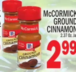 C Town McCORMICK GROUND CINNAMON offer