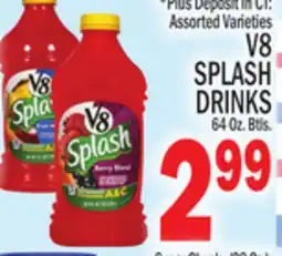 C Town V8 SPLASH DRINKS offer