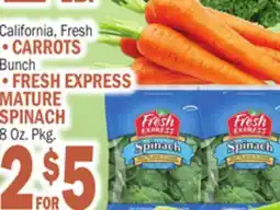 C Town CARROTS offer