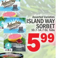 C Town ISLAND WAY SORBET offer