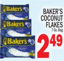 C Town BAKER'S COCONUT FLAKES offer