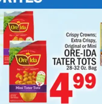 C Town ORE-IDA TATER TOTS offer