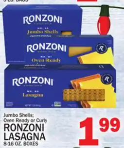 C Town RONZONI LASAGNA offer