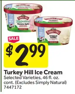 Stop&Shop Turkey Hill Ice Cream offer