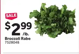 Stop&Shop Broccoli Rabe offer