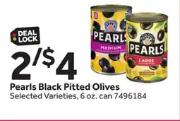 Stop&Shop Pearls Black Pitted Olives offer