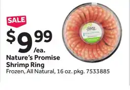 Stop&Shop Nature's Promise Shrimp Ring offer