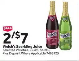 Stop&Shop Welch's Sparkling Juice offer